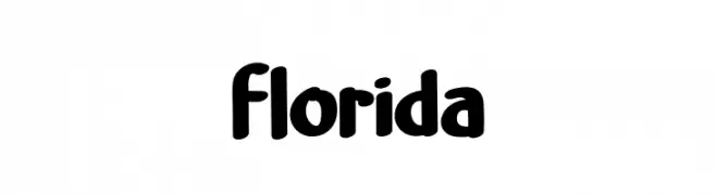 Florida  Frei Schriftart Herunterladen