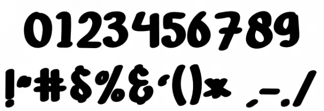 Florida Font OTHER CHARS