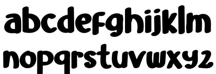 Florida Font LOWERCASE