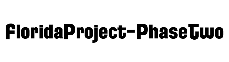 FloridaProject-PhaseTwo  Descarca Fonturi Gratis