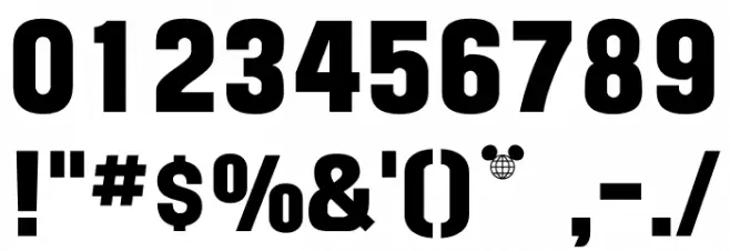 FloridaProject-PhaseTwo Font OTHER CHARS