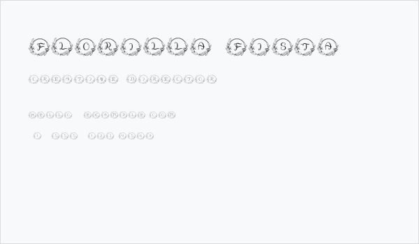 Florilla Fista Business Card