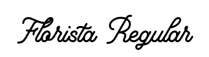 Florista Regular  免费字体下载
