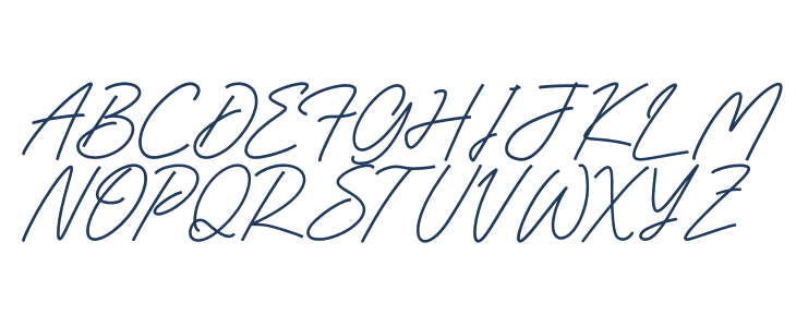 Floristone Phidelphia Uppercase
