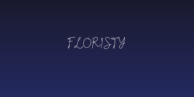 Floristy Social Header