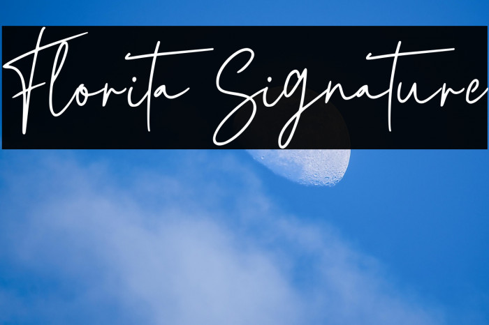 Florita Signature Example 2