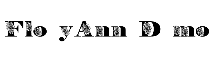 FloryAnna Demo  Frei Schriftart Herunterladen