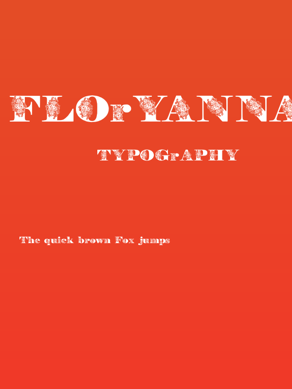 FloryAnna Demo Poster