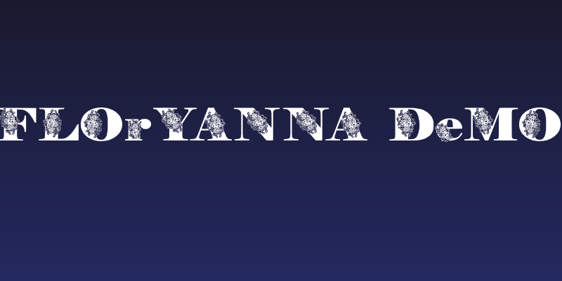 FloryAnna Demo Social Header