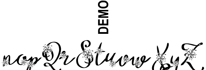 Floryfic Demo Font OTHER CHARS