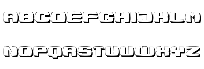Flosser Normal Font LOWERCASE
