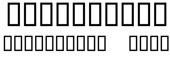 Flotsam Carnage Font OTHER CHARS