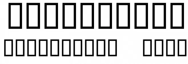 Flotsam Carnage Font OTHER CHARS