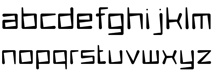 Flotsam Coming Up Font LOWERCASE