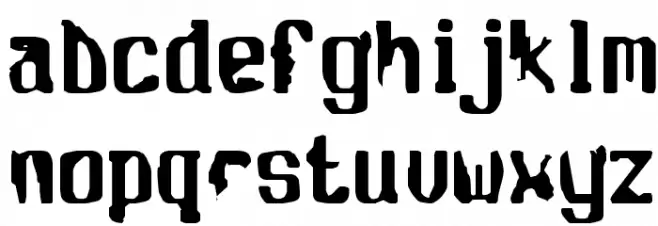Flottig 字体 小写