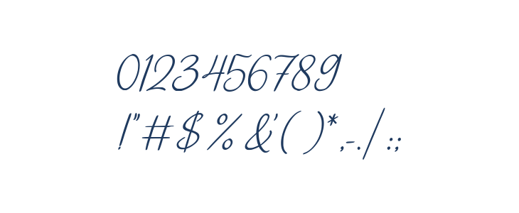 FlourishOrchestralBold Other Characters