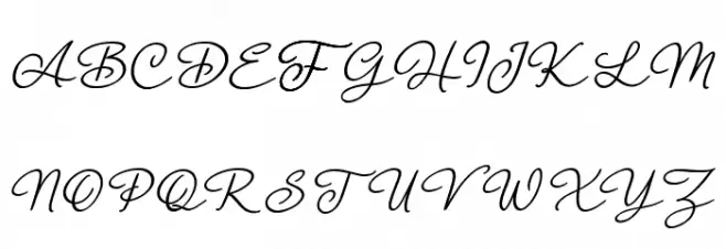 FlourishOrchestralExtraBold Шрифта ВЕРХНИЙ