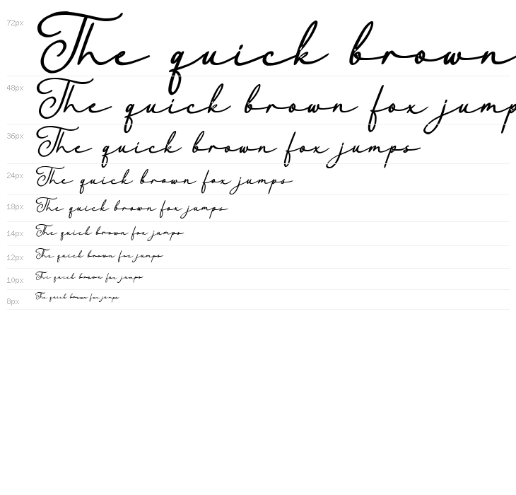 FlourishOrchestralExtraBold Waterfall