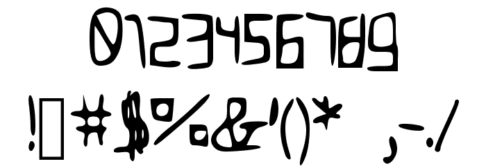 Flovio Font OTHER CHARS