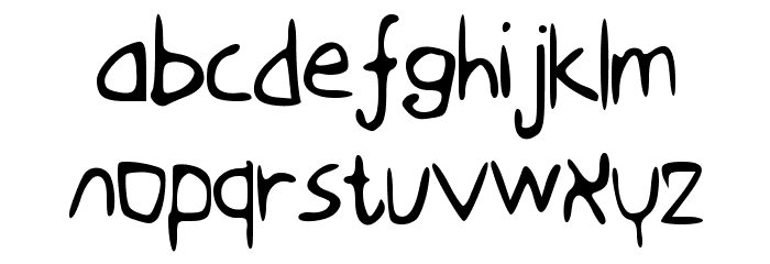 Flovio Font LOWERCASE