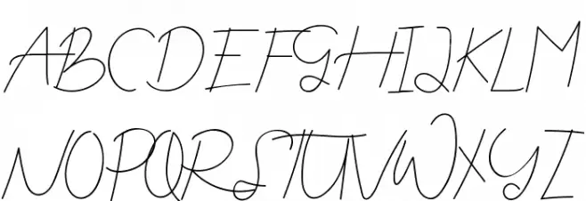 Flow Perfect Demo フォント 大文字