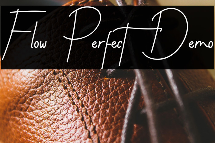 Flow Perfect Demo Example 3