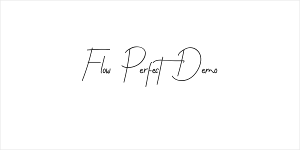 Flow Perfect Demo Logo