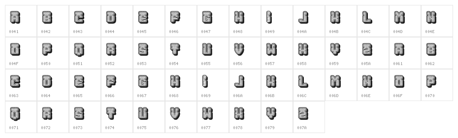 Flow Regular Character Map