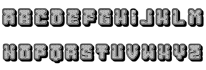 Flow Regular Font LOWERCASE