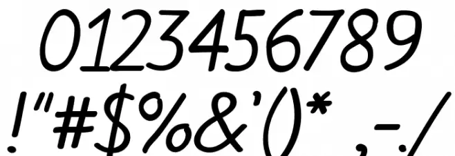 FlowExt Font Alte caractere