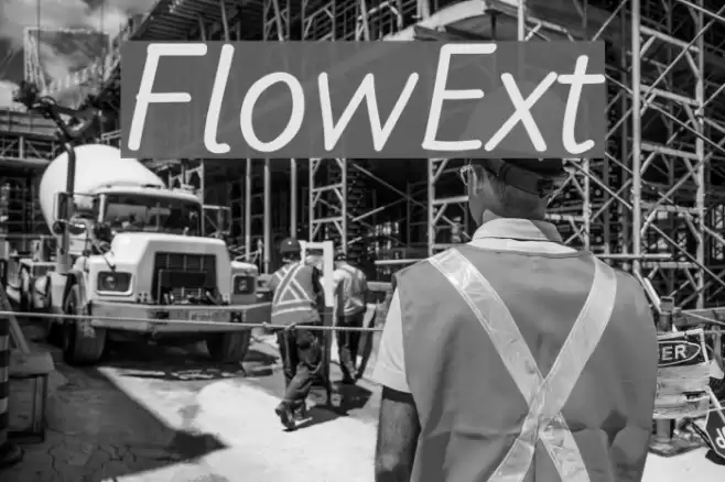 FlowExt Font examples