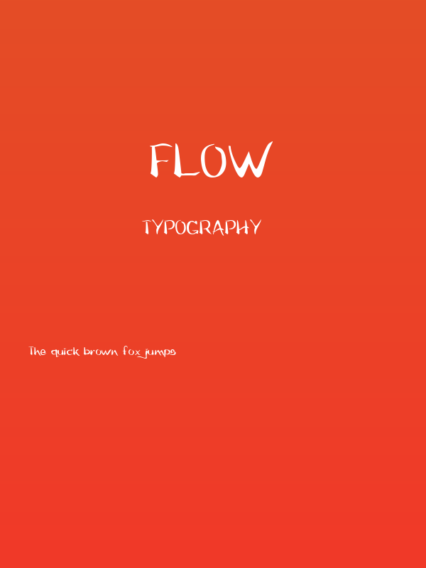 Flow Poster