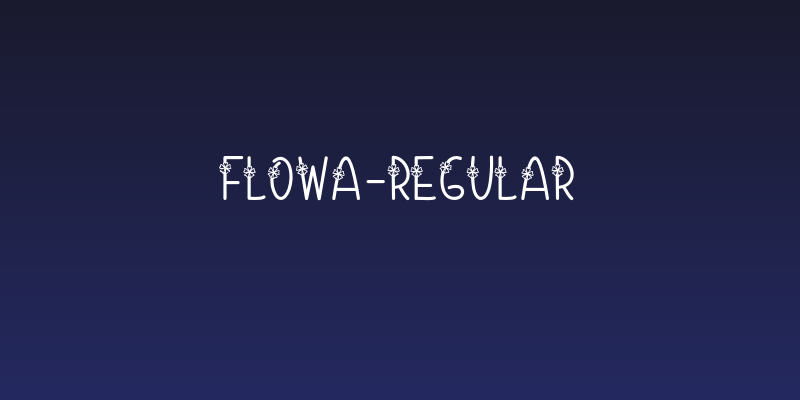 Flowa-Regular Social Header