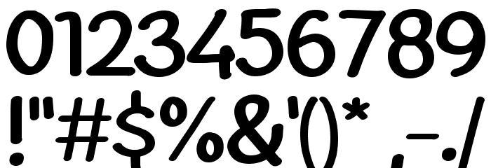 Flowcake Font OTHER CHARS