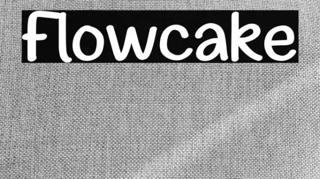 Flowcake フォント examples
