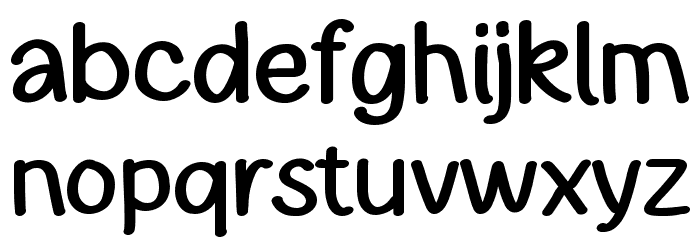 Flowcake Font LOWERCASE