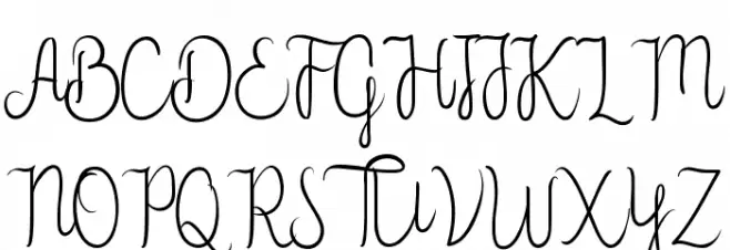 Flower Adaline DEMO Font OTHER CHARS