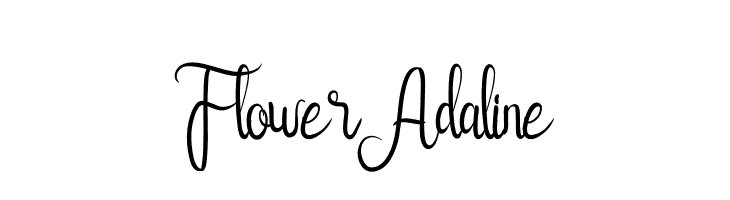 Flower Adaline  Descarca Fonturi Gratis