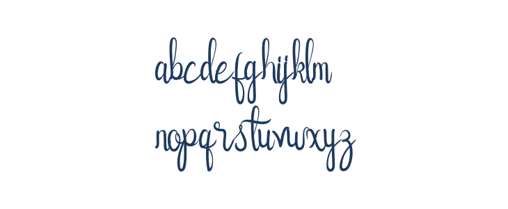 Flower Adaline Lowercase