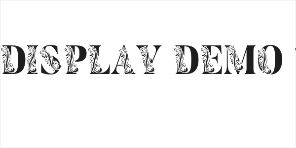 Flower Display Demo Regular Logo