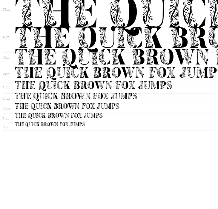 Flower Display Demo Regular Waterfall