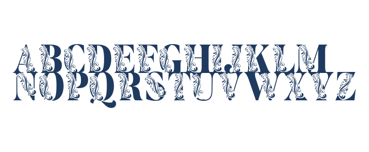 Flower Display Demo Regular Lowercase