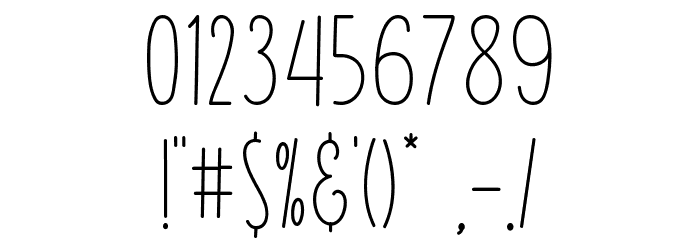 Flower Dream Font OTHER CHARS