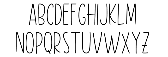 Flower Dream Font LOWERCASE