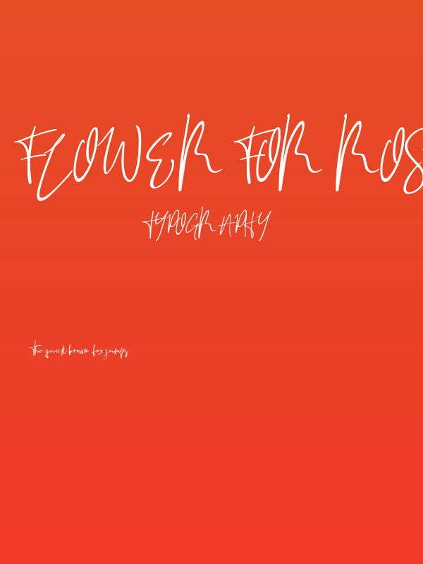 Flower For Rosalline Free Version Regular Poster