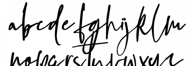 Flower For Rosalline Free Version Regular Caratteri MINUSCOLO