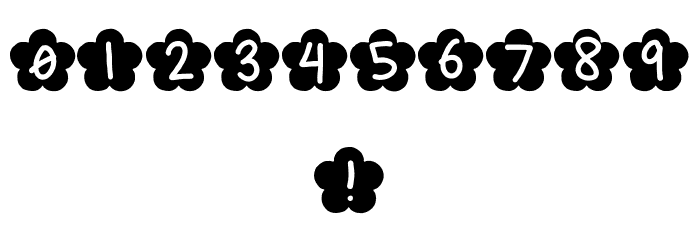 Flower Girl Regular Font OTHER CHARS