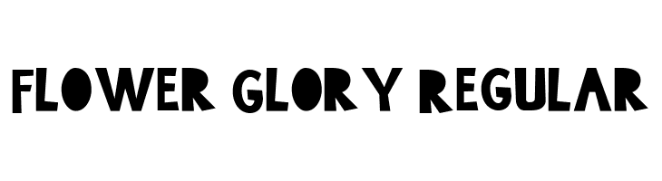 Flower Glory Regular  font caratteri gratis