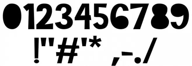 Flower Glory Regular Font OTHER CHARS