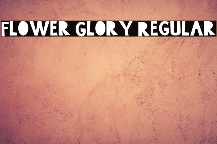 Flower Glory Regular Example 1